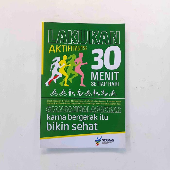 Gambar Poster Germas Aktifitas Fisik dari Sahabat Sejasa Kab. Sleman Tokopedia