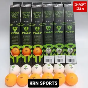 Bola Ping Pong / Tenis Meja YUBO 3 Star - IMPORT