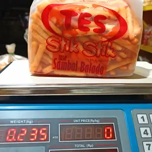 Snack Stik Balado Kualitas Premium Kemasan 200g merk Tes
