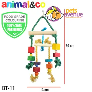 mainan gigitan burung parrot macaw Afgrey AnimalnCo BT-11 - bird toy