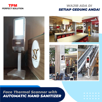 Gambar Face Thermal Scanner Hand Sanitizer Otomatis LCD DIsplay 21 inc Indoor dari TPM Perfect Solution Jakarta Pusat 3 Tokopedia