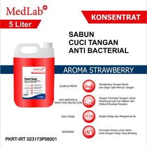 Hand Soap Sabun Cuci Tangan Medlab Konsentrat 5 liter Cairan