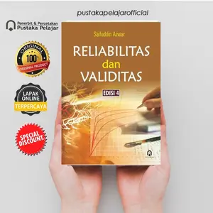 BUKU RELIABILITAS DAN VALIDITAS / SAIFUDDIN AZWAR / PUSTAKA PELAJAR