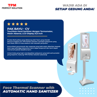 Gambar Face Thermal Scanner Hand Sanitizer Otomatis LCD DIsplay 21 inc Indoor dari TPM Perfect Solution Jakarta Pusat 4 Tokopedia