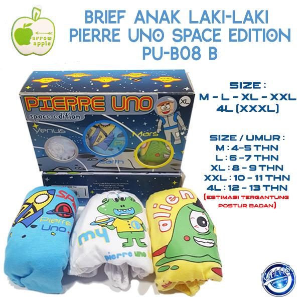 Gambar Celana Dalam Anak Laki-Laki Pierre Uno Space Edition Isi 3 dari Kalos Underwear Kota Administrasi Jakarta Utara Tokopedia