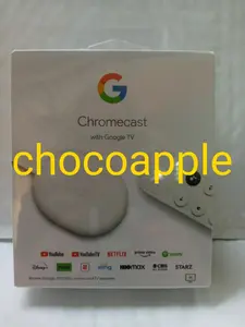 Google Chromecast / Chrome Cast 4 with Google TV 4K Media Streamer