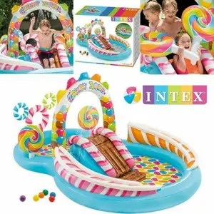 Kolam Renang Intex 57149 Candy Zone Slide Swimming Pool