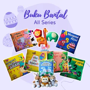 Buku Bantal / buku kain / Softbook Judul Campur Harga Grosir