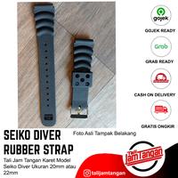 Gambar TALI JAM TANGAN KARET SEIKO DIVER PADI RUBBER STRAP dari Tali Jam Tangan com Kota Tangerang Selatan 3 Tokopedia