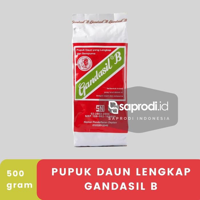 Gambar Pupuk Daun Lengkap Kalatham Gandasil B 500 gram dari Saprodi Indonesia Kab. Sleman Tokopedia