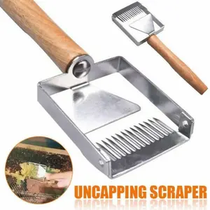 Honey scraper bee hive stainless wood handle kape sarang lebah madu