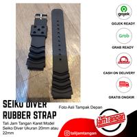 Gambar TALI JAM TANGAN KARET SEIKO DIVER PADI RUBBER STRAP dari Tali Jam Tangan com Kota Tangerang Selatan 4 Tokopedia