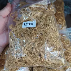 Rantai gold Emas 3,2/50m Gelang Kalung Kerajinan