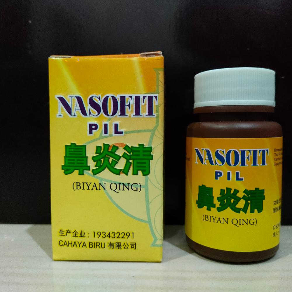 nasofit pil Biyan Qing untuk alergi hidung