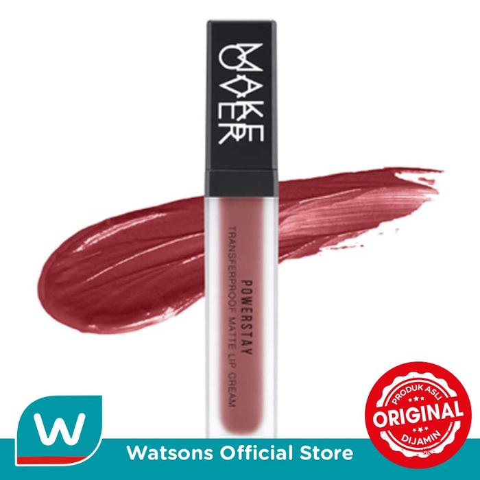 Gambar Make Over Powerstay Transferproof Matte Lip Cream B06 Powerfull dari Watsons Indonesia Official Store Kab. Tangerang Tokopedia