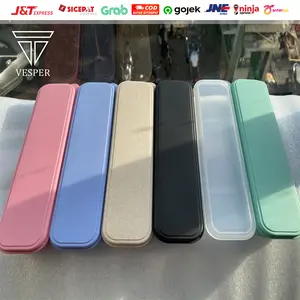 kotak box tempat sedotan / tempat box alat makan sendok garpu sumpit