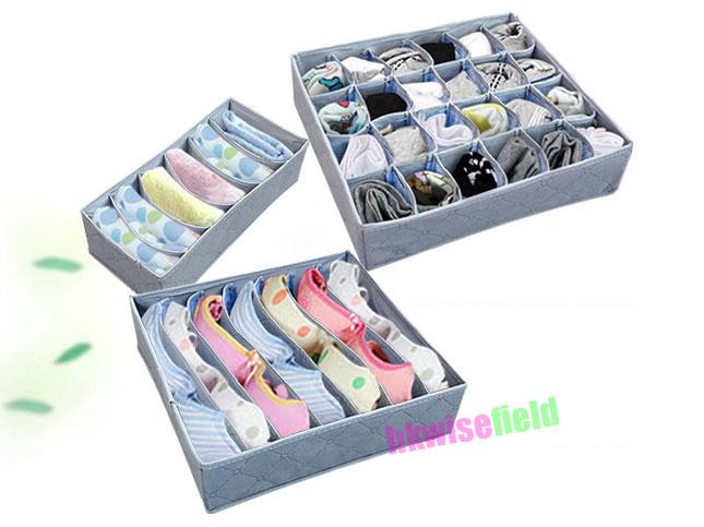 Gambar Bamboo 3in1 Storage Box set (Underwear, Bra & Multipurpose Storage Box) dari Lologrosir Kota Administrasi Jakarta Barat Tokopedia