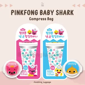 PINKFONG BABY SHARK Compress Bag Kantong Kompres Air Panas Dingin Es