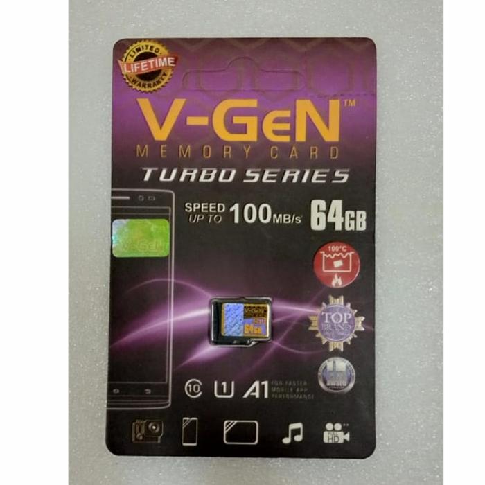Gambar Memory Vgen 64GB Class 10 dari hsnolshop_NEW Kota Depok Tokopedia