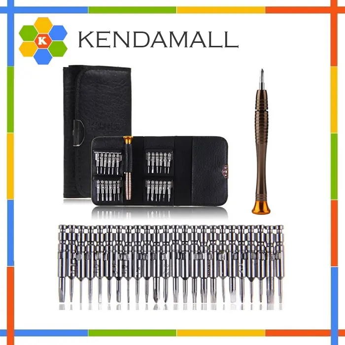 Best Quality Obeng Set Reparasi 25in1 Torx Smartphone Stainless Steel [Taffware]