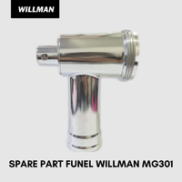 Gambar Spare Part: Funel Corong Alumunium Meat Grinder WILLMAN MG301 dari Willman Indonesia Kota Administrasi Jakarta Timur 1 Tokopedia