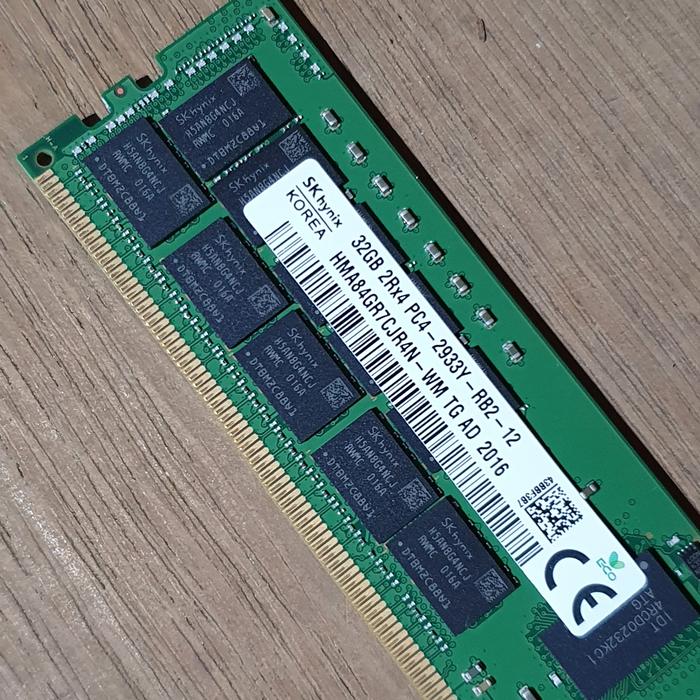 Jual SK Hynix 32GB ECC REG DDR4 2933Mhz PC4-2933Y RAM Server