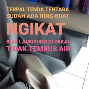 TERPAL TERPAL TENDA TENTARA UKURAN 150CM X 100 CM