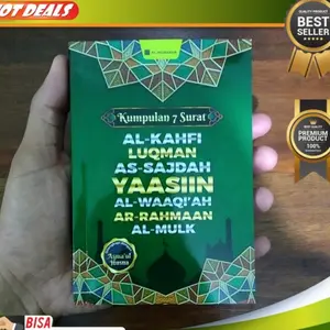 BUKU KUMPULAN 7 SURAT -Yaasin, Al Khahfi , As Sajdah , Lukman, Al Mulk