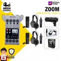 Gambar Zoom Podtrak P4 Track Podcast Recorder - ZDM-1 Package - ZDM1 dari Megakamera Kota Administrasi Jakarta Utara 1 Tokopedia