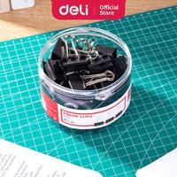 Gambar Deli Klip Binder / Binder Clip - Hitam&Black 48/Tube 25mm E8564A dari Deli Stationery Indonesia Kab. Tangerang 1 Tokopedia
