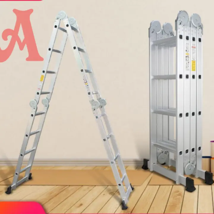 TANGGA LIPAT SERBAGUNA KRISBOW 4.4M- tangga multifungsi aluminium