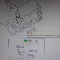 Gambar PO REAR COMBINATION RH DAN LH NEW TOYOTA AGYA NEW 2020/2021 dari toyota duta cendana Kab. Cianjur 2 Tokopedia
