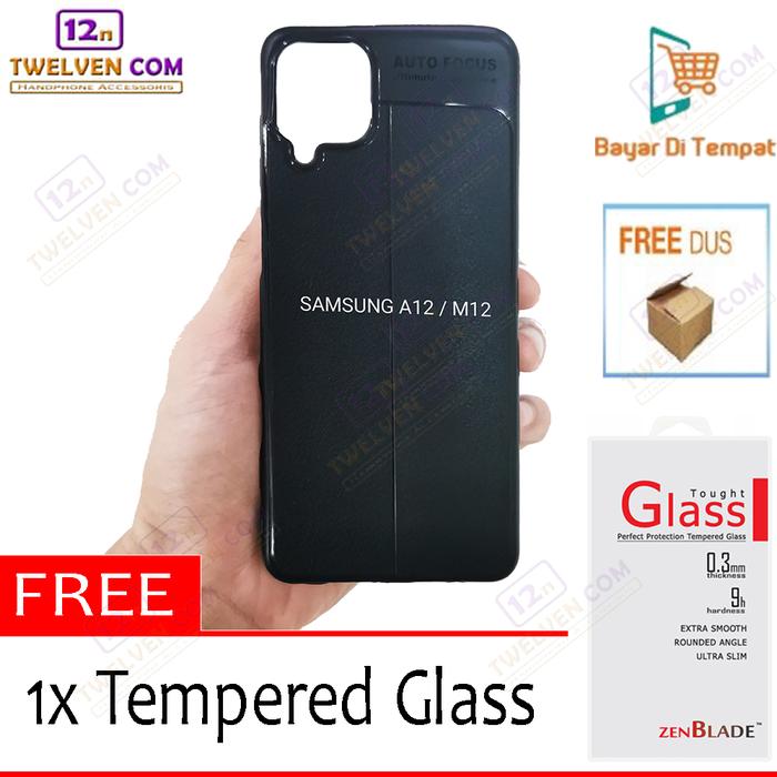 Gambar Case Auto Focus Softcase Samsung M12 - Free Tempered Glass dari Twelven com Kota Administrasi Jakarta Barat Tokopedia