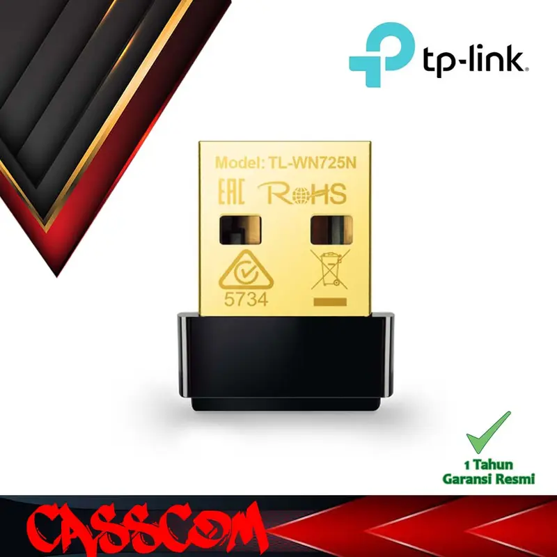 Tplink WN725N usb wireless adaptor / receivers WiFi / penerima WiFi 1