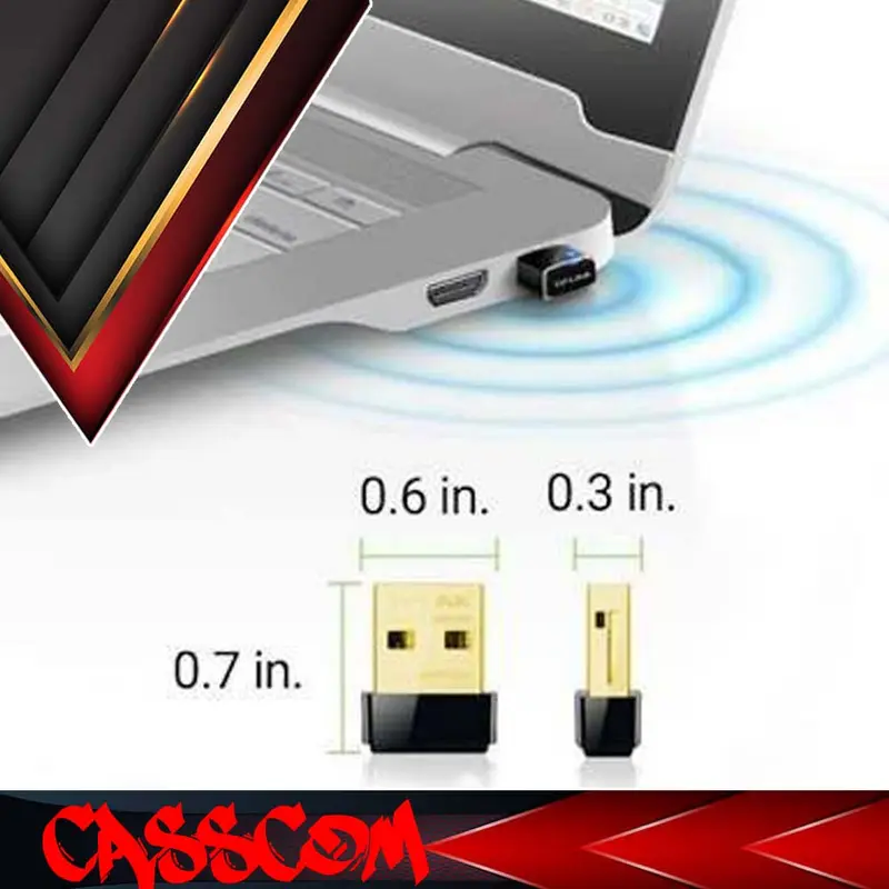 Tplink WN725N usb wireless adaptor / receivers WiFi / penerima WiFi 3