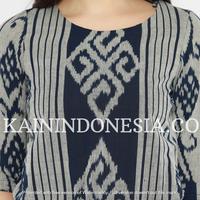 Gambar KI Dress Clarissa Zola Biru - Biru, 4 dari KainIndonesiaco Kota Administrasi Jakarta Timur 2 Tokopedia