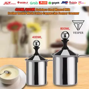 Milk frother creamer 800ml / foam milk maker / pengocok susu / foamer