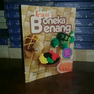 Buku Keterampilan - Kreasi Boneka Benang (Ragam Boneka Benang Woll)