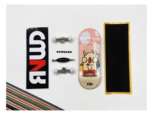 Rainwood Fingerboard Fullset Standart ( Monster pink ) With AsK Tape