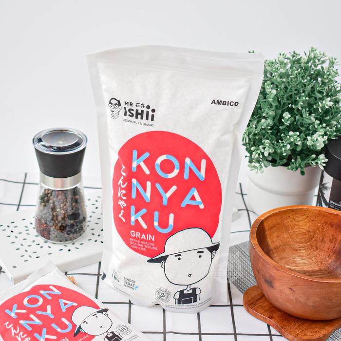 Gambar Shirataki Konnyaku Rice / Beras shirataki 1 Kg diabetes Nasi Porang dari The House Of Organix Kota Administrasi Jakarta Utara Tokopedia