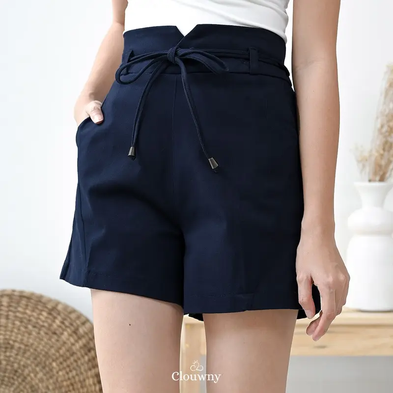 CLOUWNY - Lupita Short Pants Premium Cotton Celana Pendek Fit to XL 2