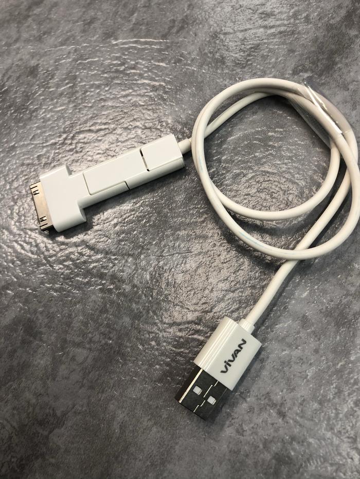 Gambar Vivan Cable 3in1 Micro USB + Lightning + Samsung Galaxy 60 cm 3 in 1 dari Click & Go Tokopedia Kota Bandung Tokopedia