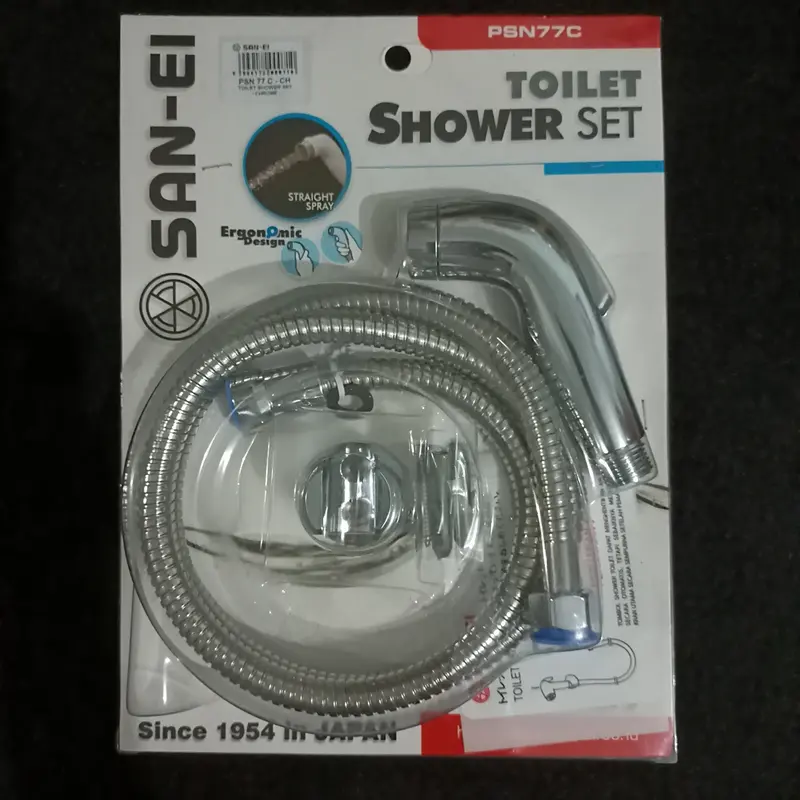 toilet shower set/jet shower toilet san-ei psn77ch crome 1