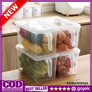 Kotak Penyimpanan Makanan Kulkas With Handle Storage Food Box