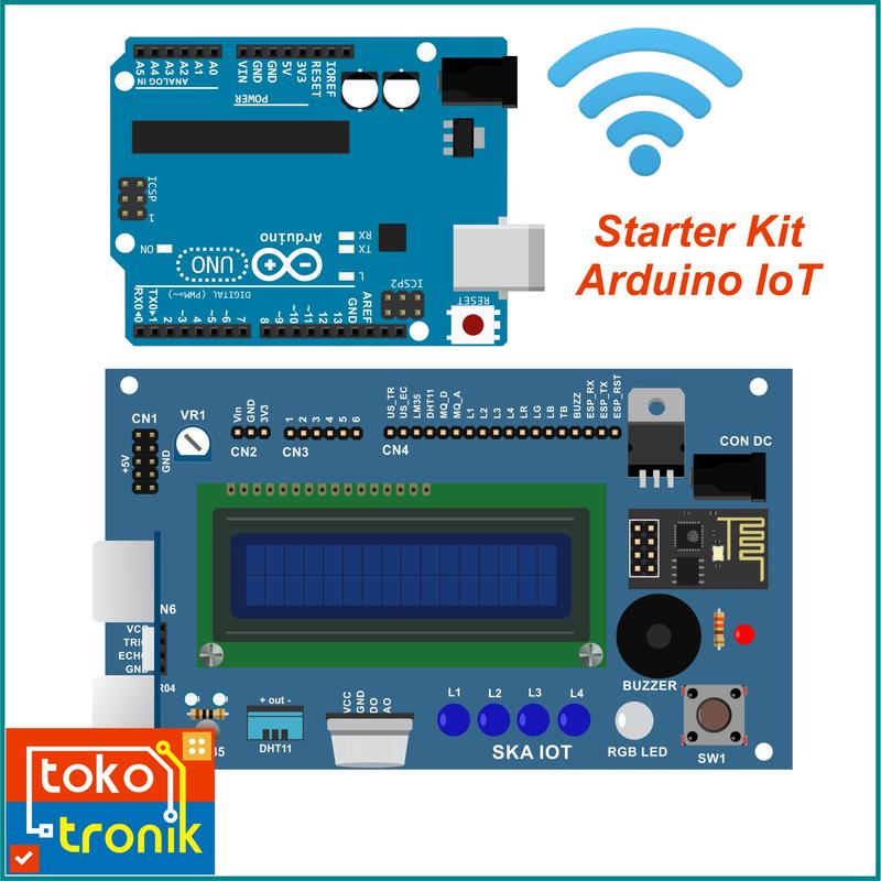 Tokopedia Arduino Arduino Starter Kit IoT - Paket Belajar IoT Arduino Lengkap - Shop ...