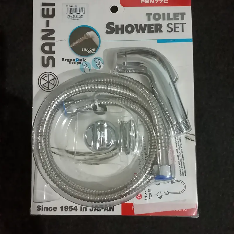 toilet shower set/jet shower toilet san-ei psn77ch crome 2