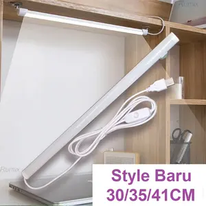 Neon Lampu USB Strip LED Belajar Kerja Rumah Dapur Meja Tabung Panjang