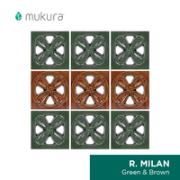 Gambar Rooster / Roster Keramik / Lubang Angin / Loster Milan 20x20cm - Maroon dari Roster Granit Mukura Kota Administrasi Jakarta Utara 1 Tokopedia