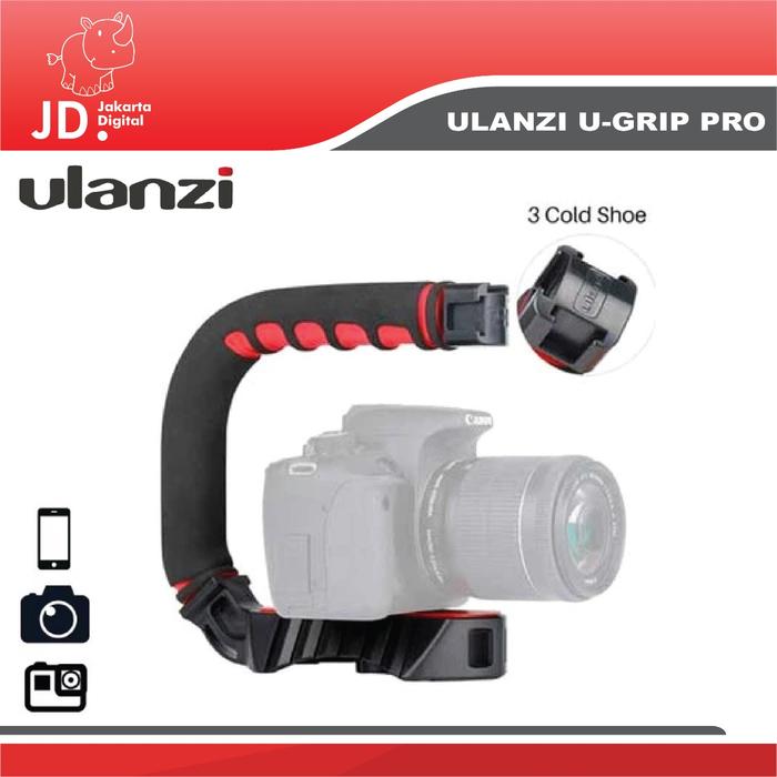 Gambar ULANZI U-Grip Pro Video Rig Stabilizer Grip for Smartphone Camera DLL dari Jakarta Digital 8 Kota Administrasi Jakarta Pusat Tokopedia