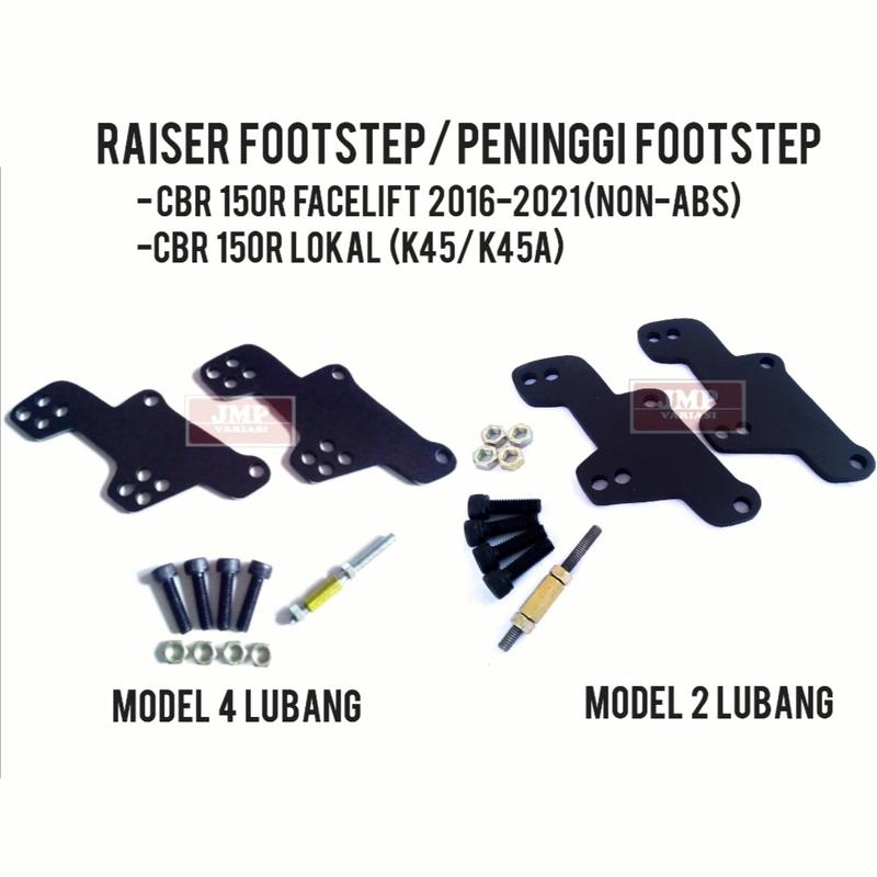 RAISER FOOTSTEP CBR 150R FACELIFT & CBR 150R LOKAL (K45/K45A) 0